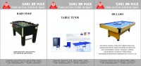 Matériels Sport et Loisir (Billard, Baby-Foot, Table de Tennis)