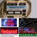 ENSEIGNE LUMINEUSE LED PROGRAMMATEUR