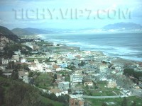 Vue d\'ensemble de la ville de Tichy