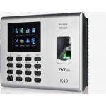 K 40: Terminal de pointage biométrique à empreinte digitale et carte Écran : 2,8 pouces TFT, Capacité d’empreintes digitales : 1000 Capacité de Cartes : 1000, Capacités transaction : 80.000, communication TCP/IP, USB-HOST.